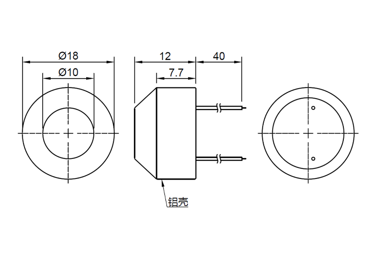 防水型超声波传感器