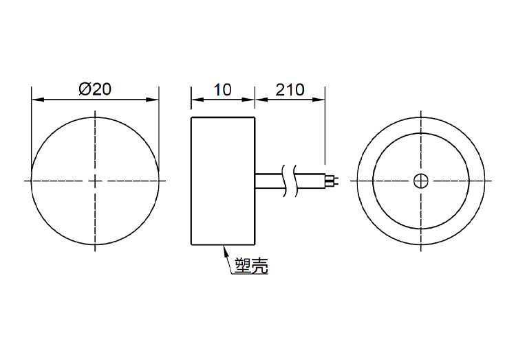 高频型传感器超声波