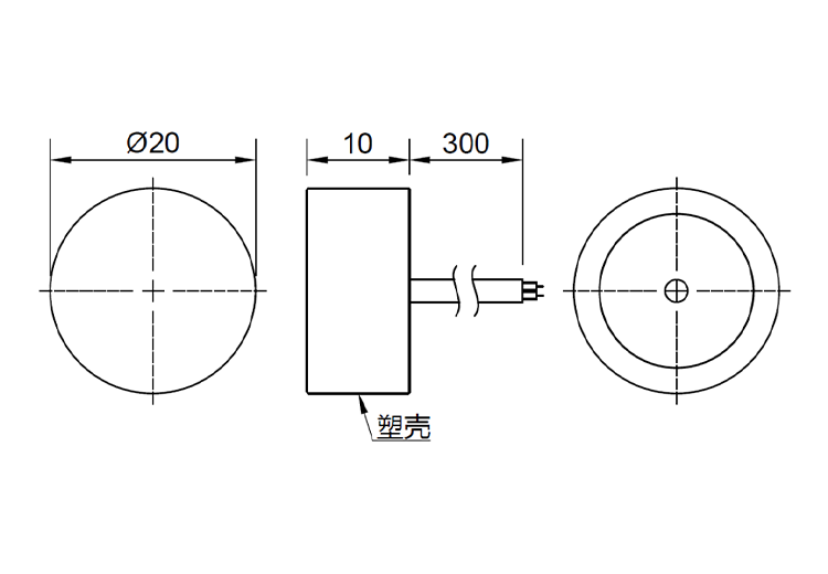高频型传感器超声波